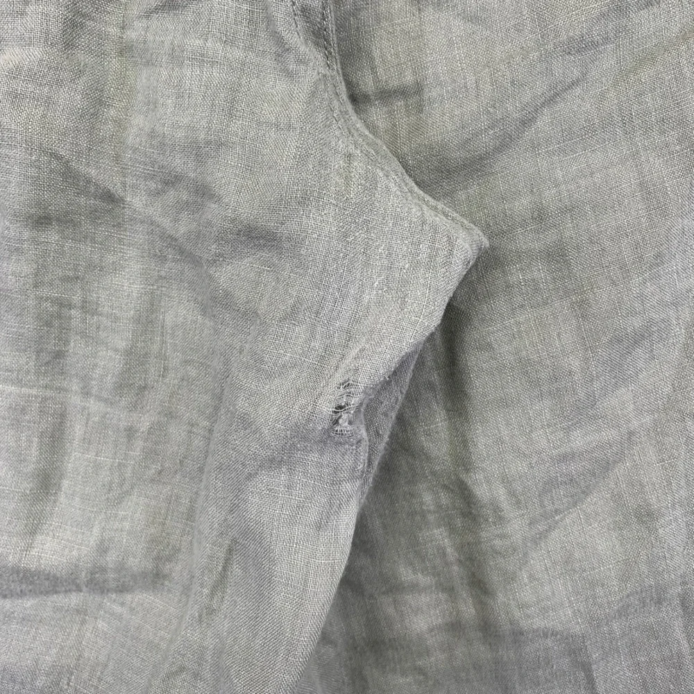 Everlane Pants Womens Medium European‎ Flex Linen Barrel Tapered Crotch Hole - Picture 6 of 12
